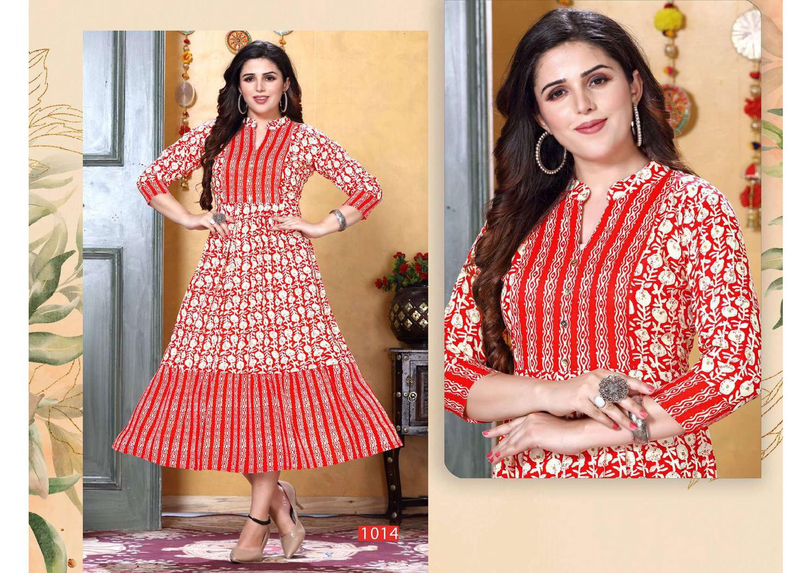 Violily Just For You 1 Jaipuri Style Printed Kurtis Catalog
